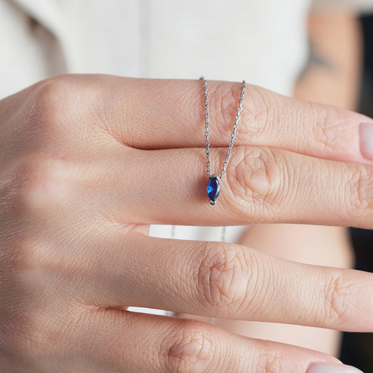 Create your own story with the customizable Stone Necklace. Choose from a variety of gemstones to reflect your personality or symbolize something special. this personalized piece is a unique way to express your individuality
