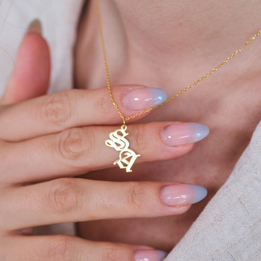 Personalize your style with our letter necklaces! Add 1 or 2 initials to create a meaningful accessory that’s uniquely yours. A perfect way to keep loved ones close or make a personal fashion statement with elegance and simplicity.
