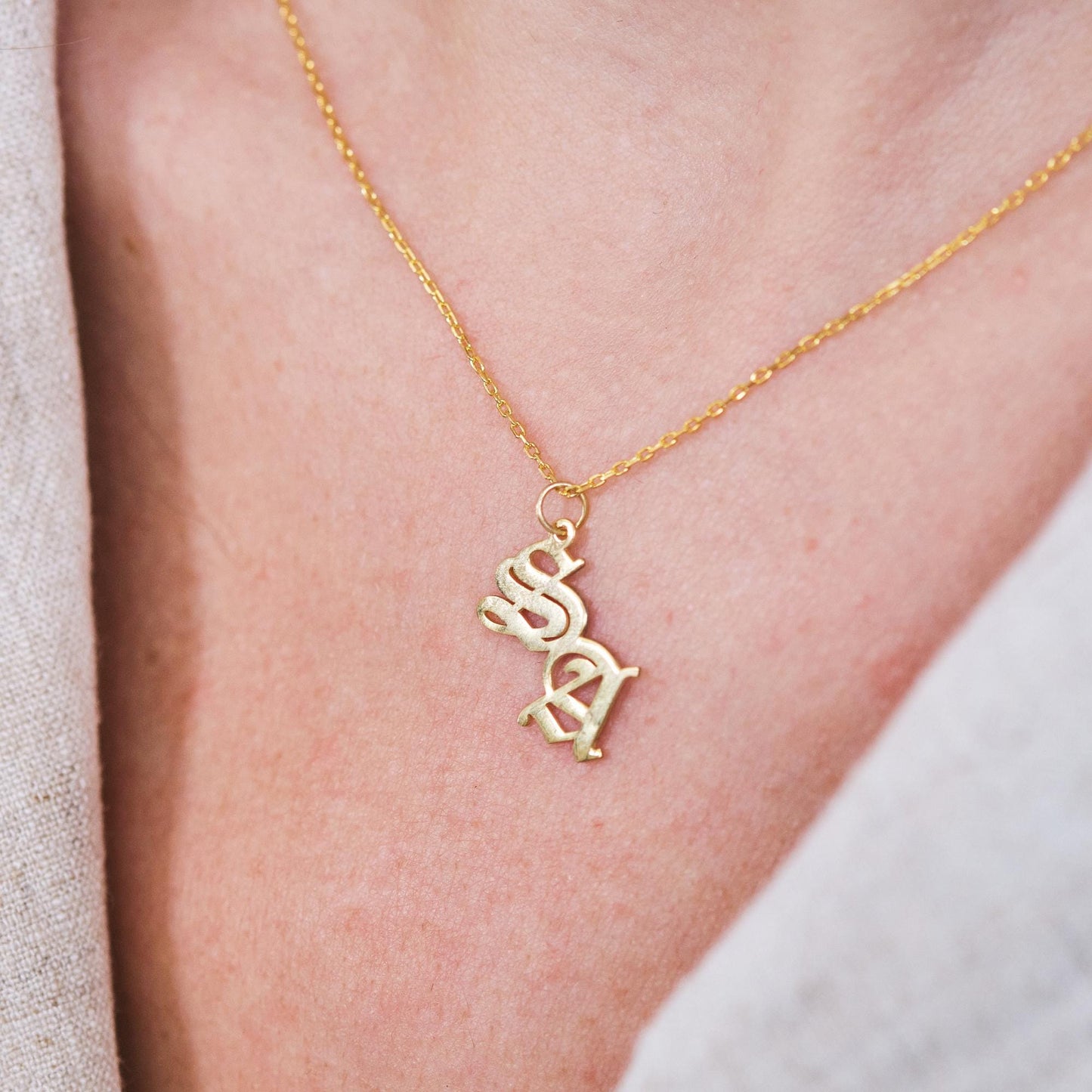 Personalize your style with our letter necklaces! Add 1 or 2 initials to create a meaningful accessory that’s uniquely yours. A perfect way to keep loved ones close or make a personal fashion statement with elegance and simplicity.