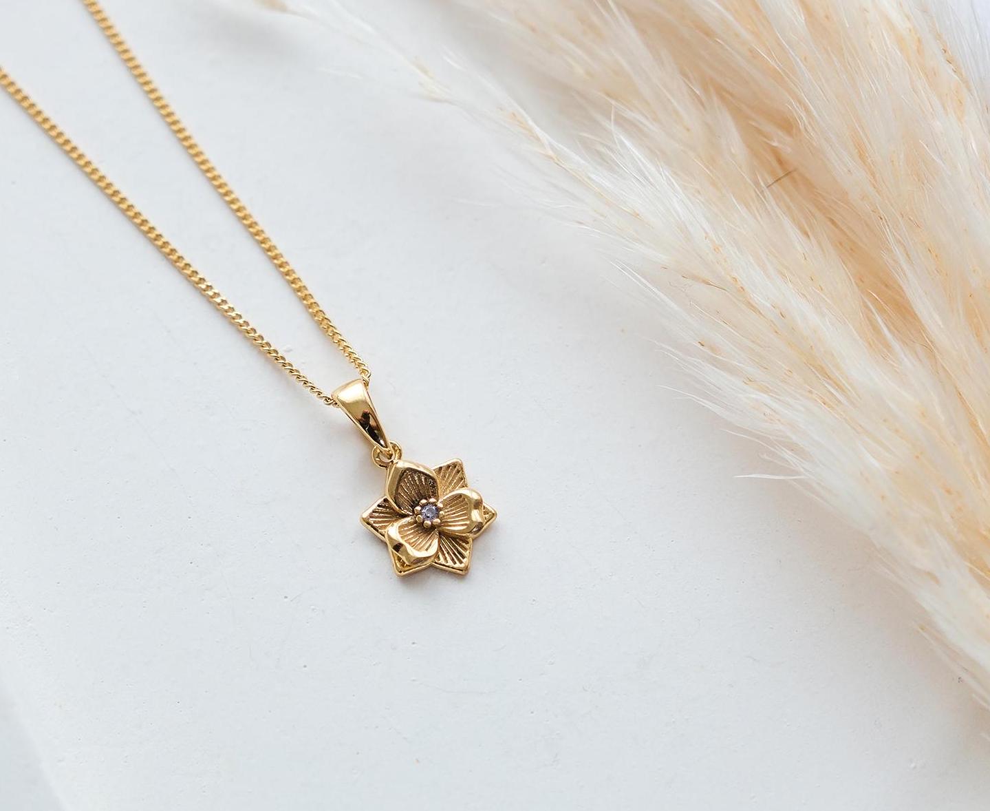 Celebrate every month with our 12-month birthstone flower necklaces! Each design blooms with the beauty of your birthstone, creating a personalized piece that reflects your story and style. A unique and meaningful gift for yourself or a loved one