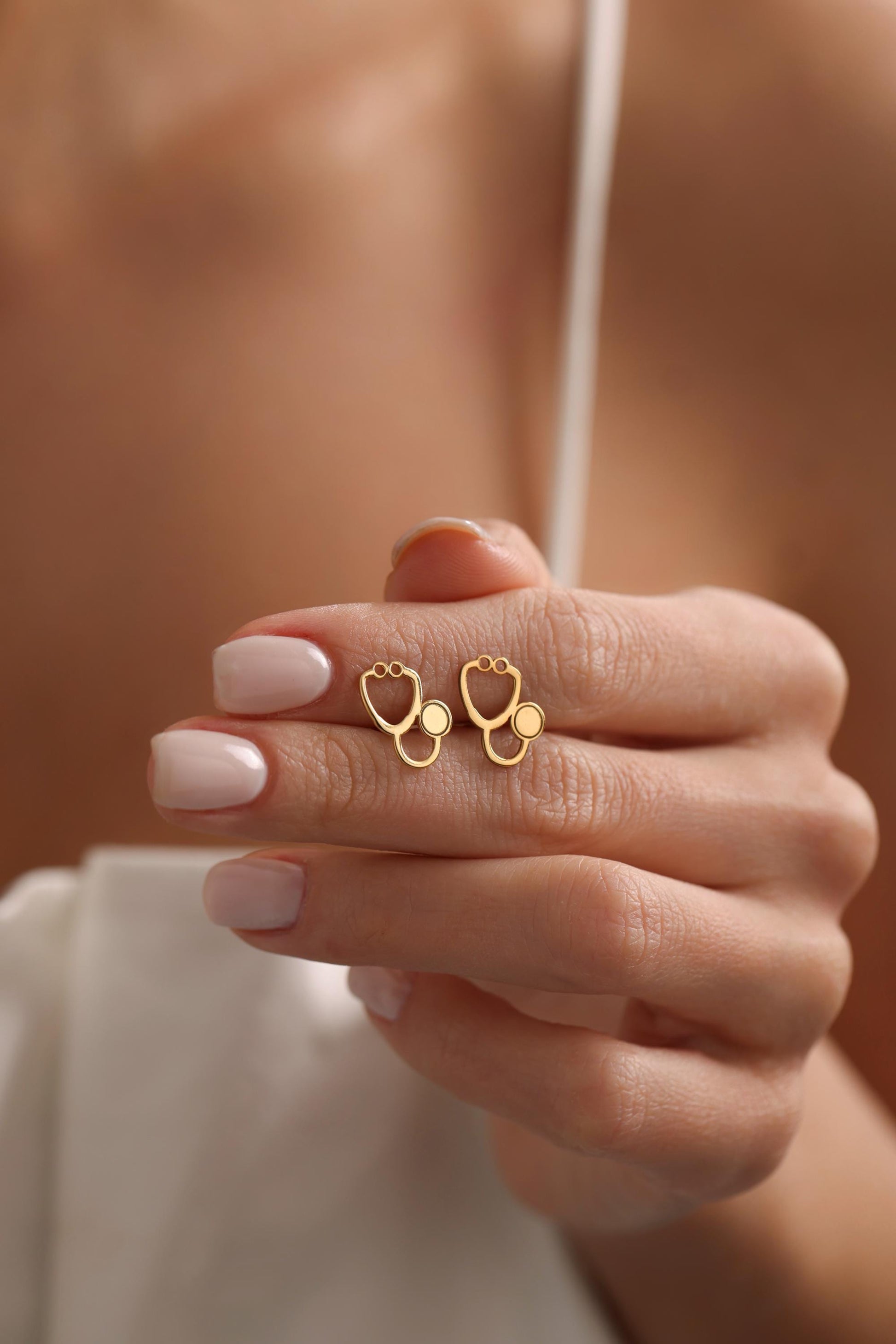 Stethoscope Earring Gold Silver Rose For Health Workers or Gift For Former - Student Medicine Workers Earring Lovers Future Teenage Doctors
Promotion
Personal Development
New Job
New Life Gift
Hobby
Fashion
Accessory
Outdoor
Indoor
Charms
Favorite Gift
Best Selling Gift product
Zodiacs
Fast easy Delivery
Happy
Romantic
Love
Surprise
Motivating
Woman
Mother
Health Worker
Nurse
Student
Couples
Girls
Unisex
Grandmothers 
Date
Wear every Day
Anniversary 
Graduation 
Date
Loyalty
Remember
Fidelity