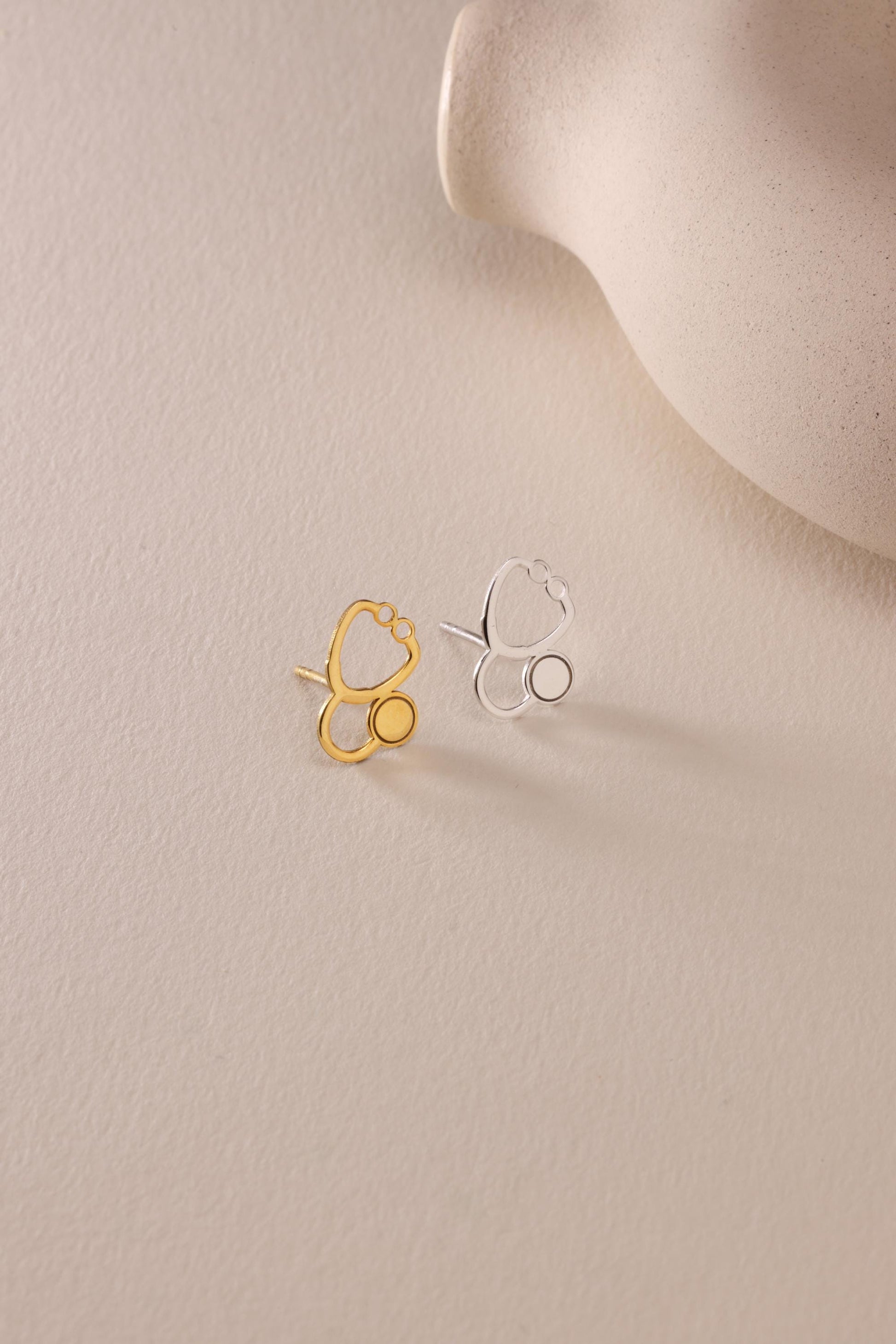 Stethoscope Earring Gold Silver Rose For Health Workers or Gift For Former - Student Medicine Workers Earring Lovers Future Teenage Doctors
Promotion
Personal Development
New Job
New Life Gift
Hobby
Fashion
Accessory
Outdoor
Indoor
Charms
Favorite Gift
Best Selling Gift product
Zodiacs
Fast easy Delivery
Happy
Romantic
Love
Surprise
Motivating
Woman
Mother
Health Worker
Nurse
Student
Couples
Girls
Unisex
Grandmothers 
Date
Wear every Day
Anniversary 
Graduation 
Date
Loyalty
Remember
Fidelity