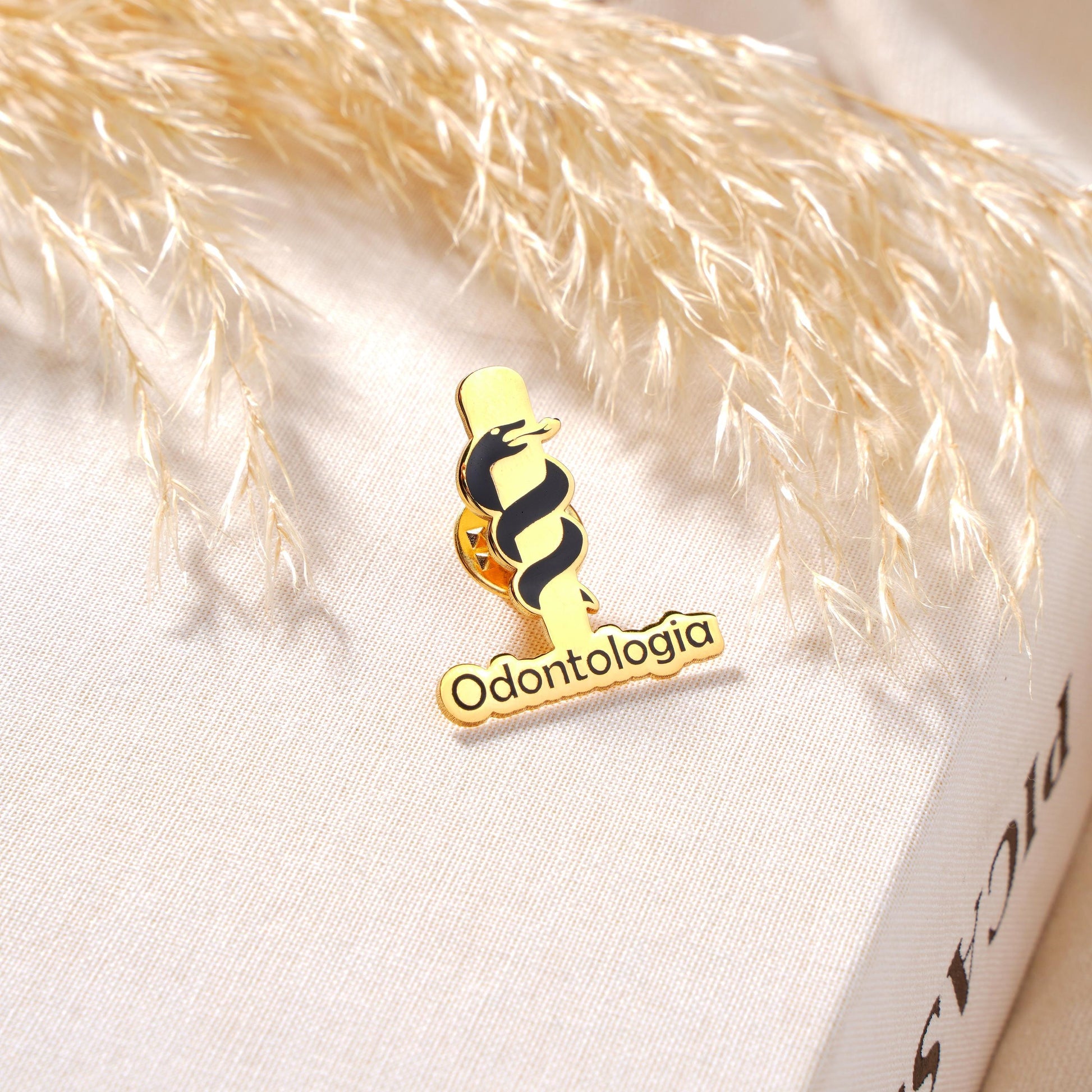💛 Product Details
• Material: Solid 925 Sterling Silver or 14K solid gold
• Finish: High-polish 
• Size: Approx. 2.2 cm
• Closure: Butterfly clutch pin back
Hypoallergenic  nickel free
Handmade with fine detailing
Odontology Doctors  Dentists Dental Students Orthodontists  White Coat Ceremonies  Graduation Medical Events
Elegant gift box
Ready for gifting or display
Processing time 2 3 business day
Ships from Turkey for EU buyers
USA 2 5 business days
Europe 1 3 business days