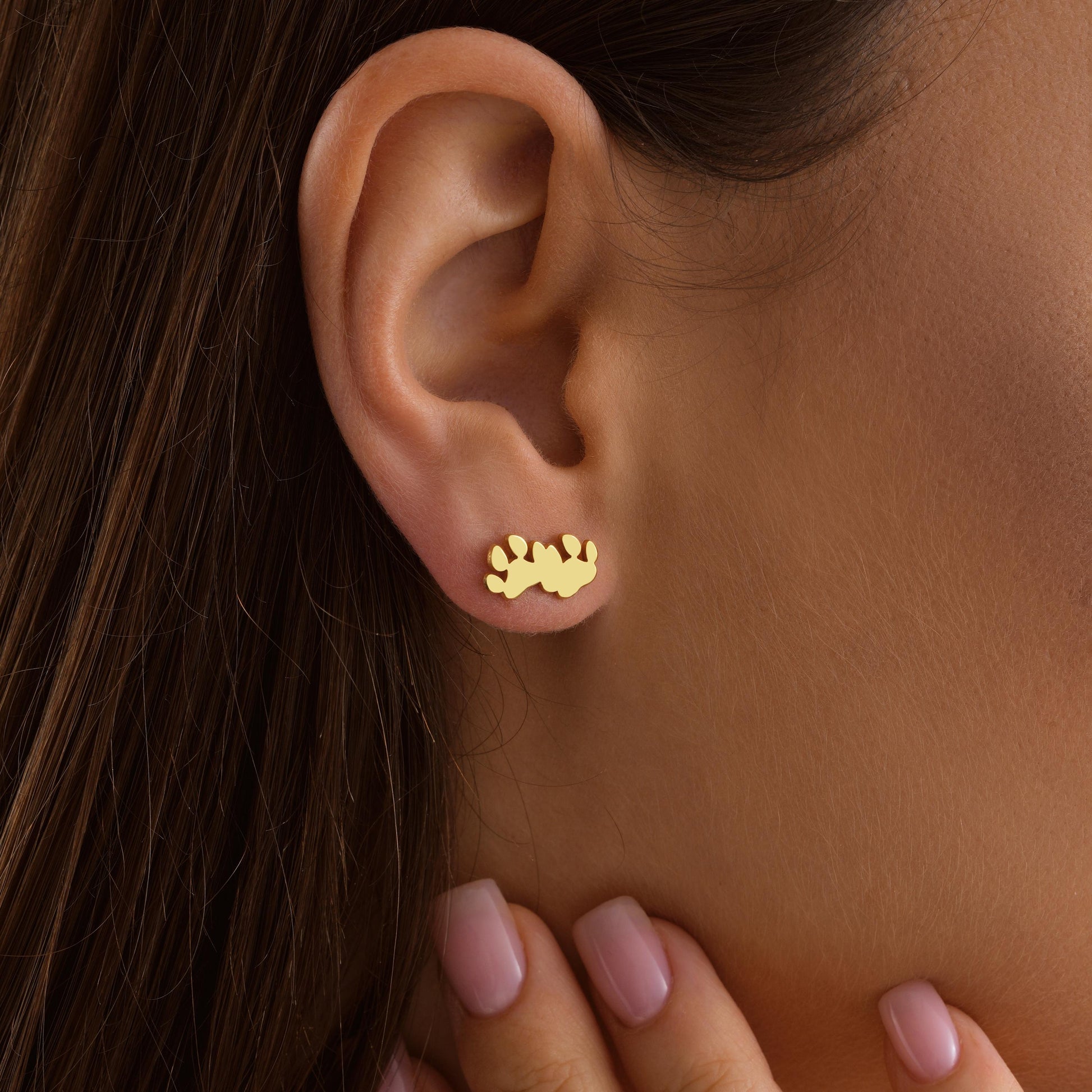 Material 925K Sterling Silver 14K Solid Gold
Finish High polish Design Engraved paw print Push back stud
Small and subtle 5 6mm Pair
Pet owners Dog lovers  Cat moms  Memorial jewelry  Everyday wear  Second third piercings  Minimalist animal lovers
Elegant gift box Ready for gifting  perfect for pet birthdays remembrance everyday love Handmade to order in US Processing time 2 3 business days
Express delivery available USA 2 5 business days
Europe 1 3 business days
For EUROPE shipped from TURKEY