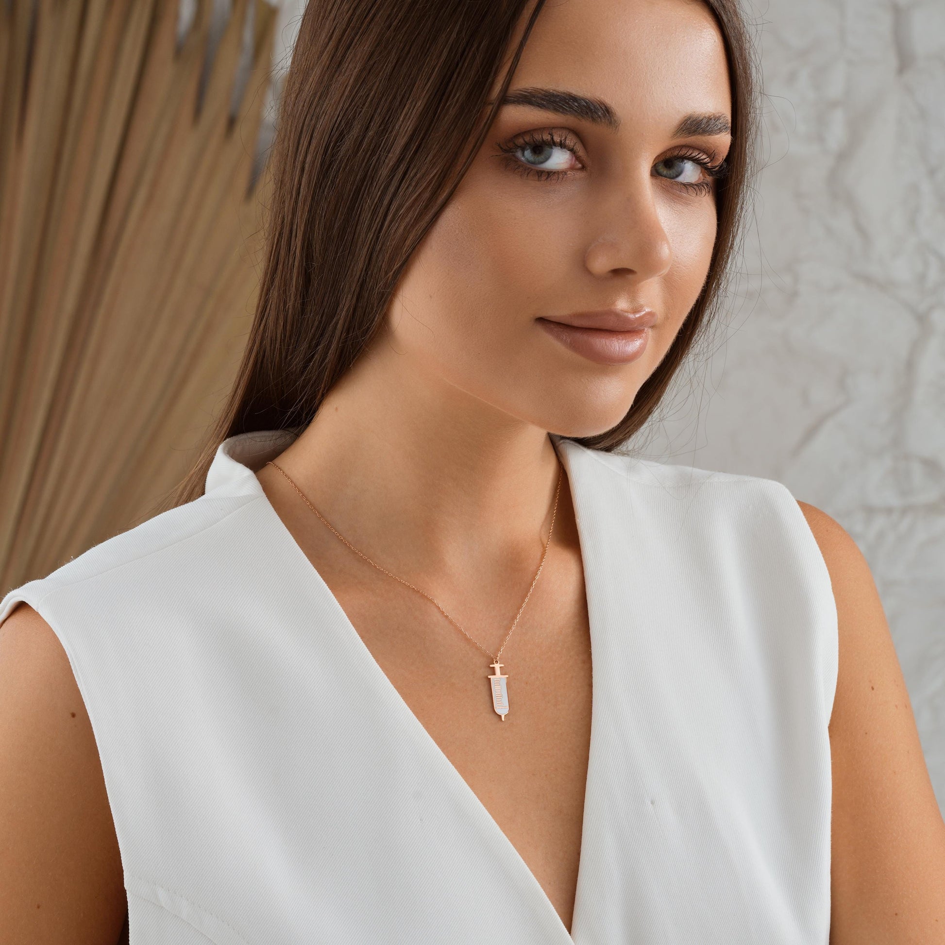Nurses – Injectors – Doctors – Graduation – Med spa staff – Nurse week – White coat ceremony – Everyday minimalist wear  

🎁 Comes With:  
• Elegant gift box  
• Ready for gifting – perfect for appreciation or med school milestones  

✈️ Shipping & Processing:  
• Handmade to order in US  
• Processing time: 2–3 business days  
• Express delivery available:  
 ▫ USA: 2–5 business days  
 ▫ Europe: 1–3 business days  
- For EUROPE shipped from TURKEY