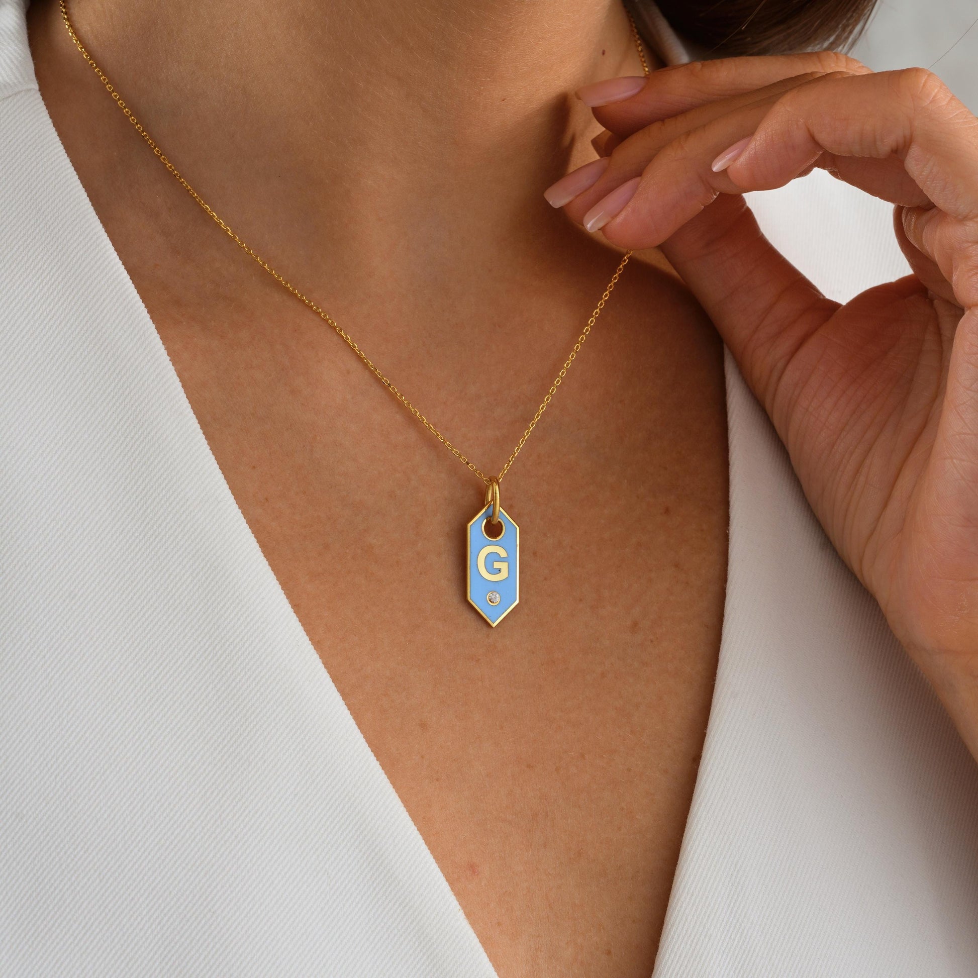 Everyday fun – Colorful style lovers – Personalized gift – Modern jewelry – Birthday gifts  

🎁 Comes With:  
• Elegant gift box  
• Ready for gifting – perfect for birthdays, anniversaries, or self-love  

✈️ Shipping & Processing:  
• Handmade to order in US  
• Processing time: 2–3 business days  
• Express delivery available:  
 ▫ USA: 2–5 business days  
 ▫ Europe: 1–3 business days  
- For EUROPE shipped from TURKEY    
Avoid water, perfumes, and hard surfaces. Clean with a soft cloth.