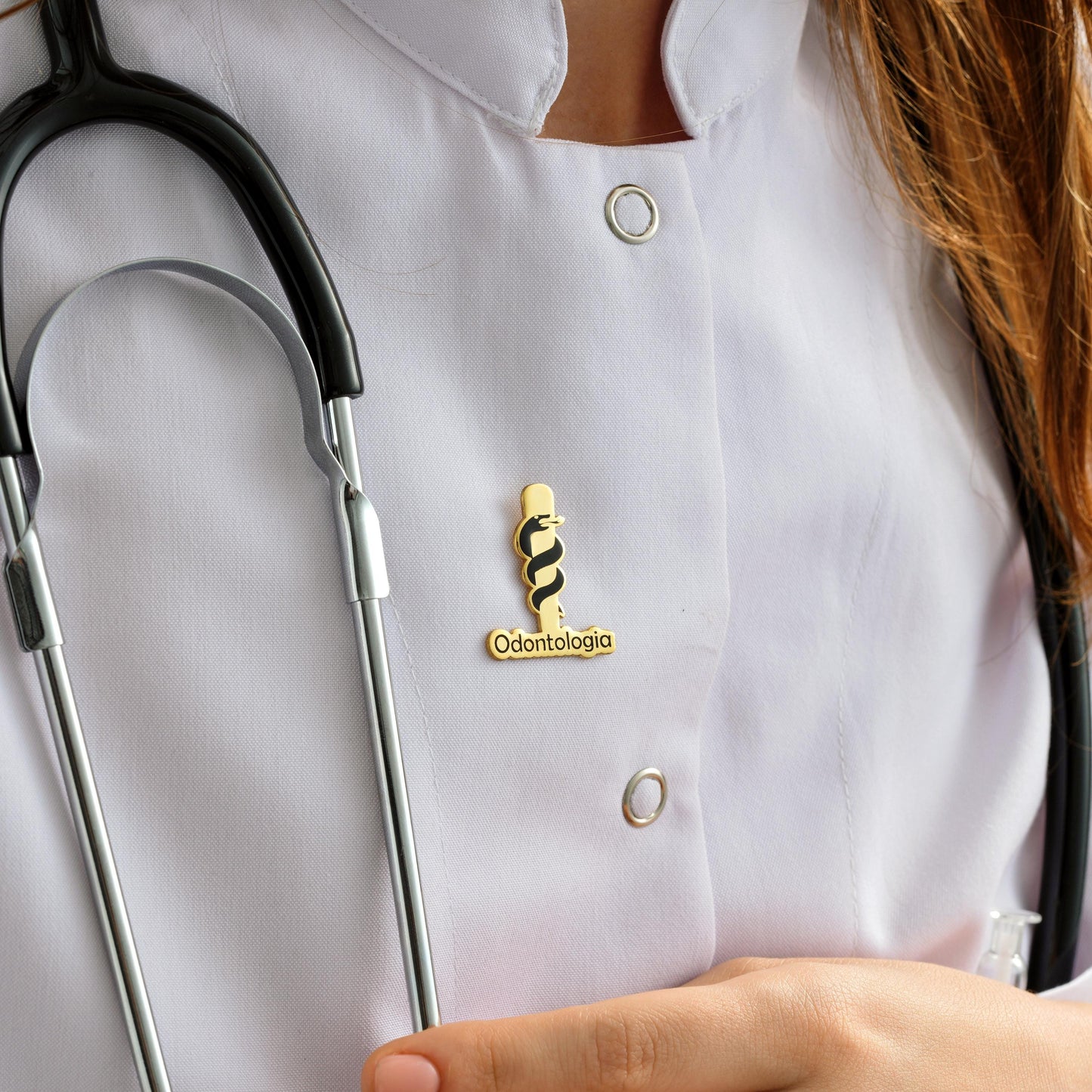 Sterling Silver Dentist Lapel Pin: Odontology Doctor Gift