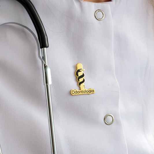 Sterling Silver Dentist Lapel Pin: Odontology Doctor Gift
