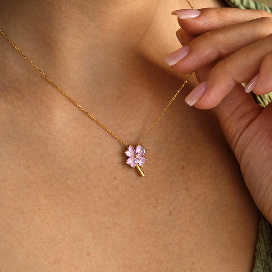 ✨ Custom Clover Necklace – Birthstone Four Leaf Pendant ✨

A charming clover necklace adorned with a sparkling gemstone or birthstone of your choice. Perfect as a good luck talisman, meaningful gift, or a stylish accessory for any occasion.
• Material: 925K Sterling Silver / 14K Solid Gold
• Closure: Spring Ring
• Pendant Size: Approx. 15mm
• Sold as: Pendant with chain included
• Hypoallergenic & safe for sensitive skin
Good luck gifts, birthdays, anniversaries, friendship gifts, or self-love
