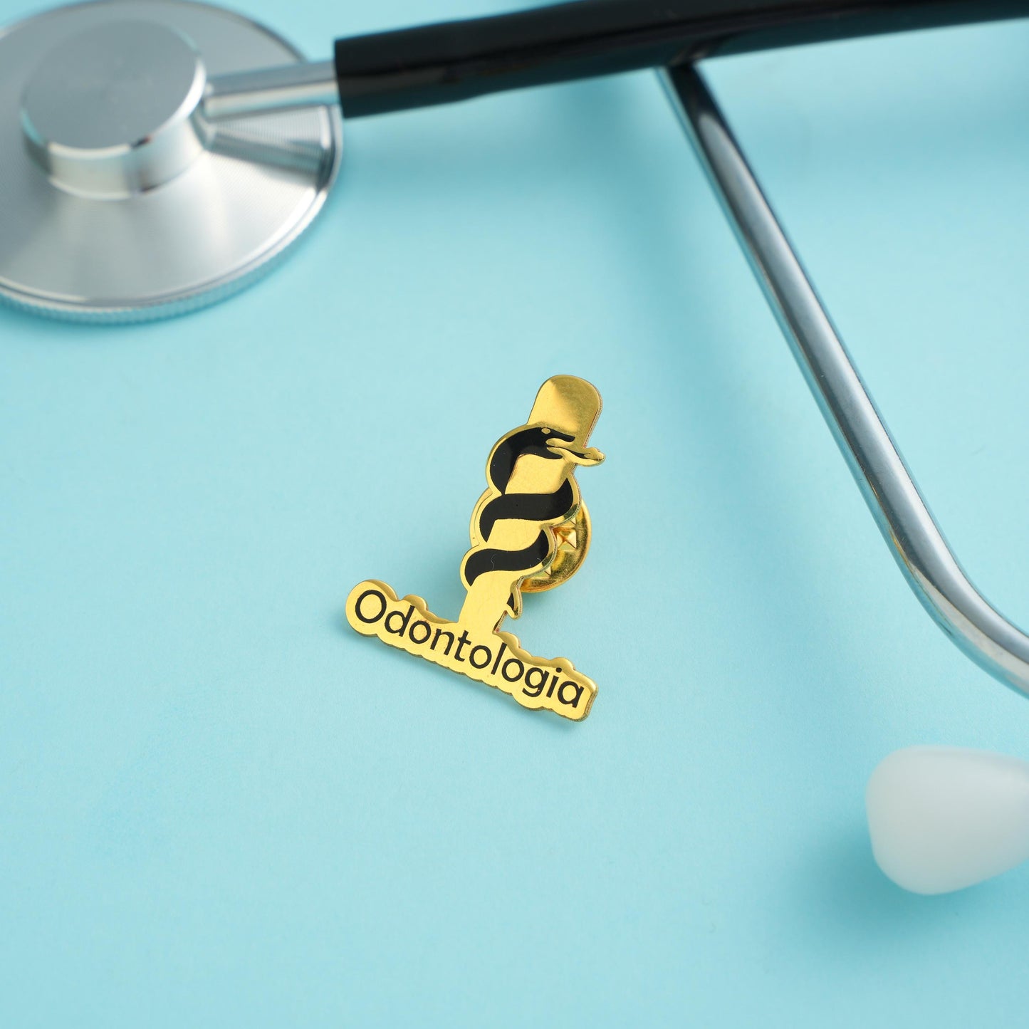 Sterling Silver Dentist Lapel Pin: Odontology Doctor Gift