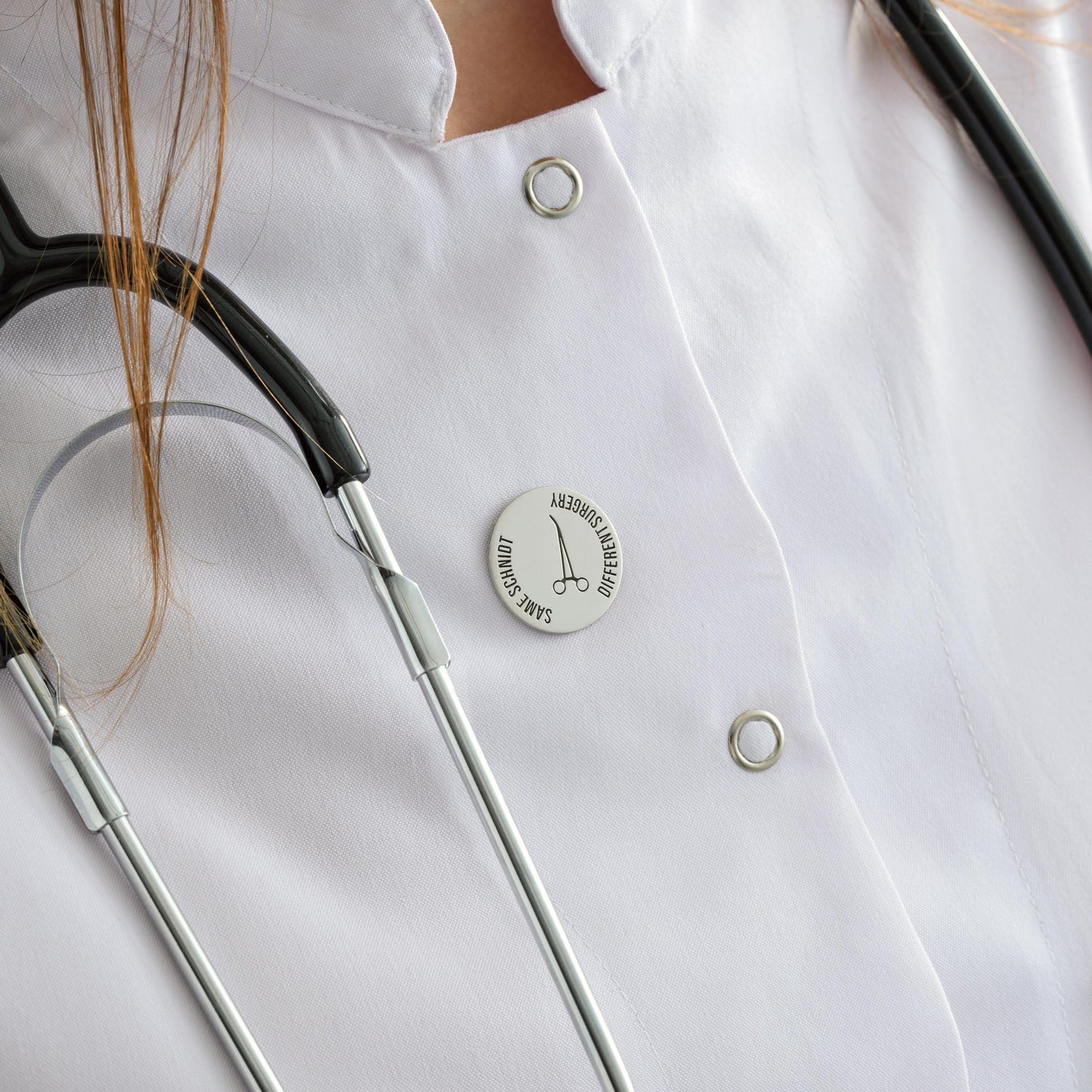 Personalized Nurse Lapel Pin: Engraved Name Brooch, Healthcare Gift